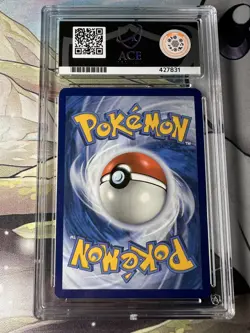 ACE 9 Pokemon Charizard EX 074 SVP Black Star Promo Paldean Fates Matching Label - Image 2