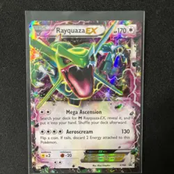 Pokemon Rayquaza EX XY66 XY Holo Black Star Promo - Image 1