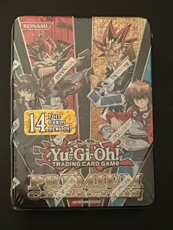 Yu-Gi-Oh! TCG 2012 Premium Collection Tin New & Factory Sealed Konami - Image 1