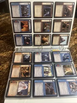 Lord of the Rings TCG - Black Rider complete 194 card set Unplayed Cards Mint! - Image 2