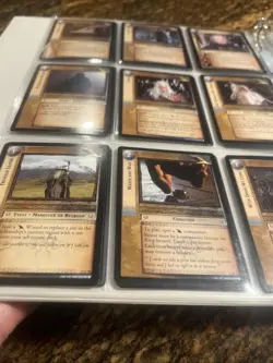 Lord of the Rings TCG - Black Rider complete 194 card set Unplayed Cards Mint! - Image 4