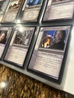 Lord of the Rings TCG - Black Rider complete 194 card set Unplayed Cards Mint! - Image 5