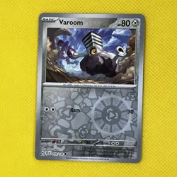 Varoom 108/142 Common Reverse Holo Stellar Crown Pokemon Card NM - Image 1