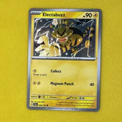 Electabuzz 046/142 Common Stellar Crown Pokemon Card NM - Image 1