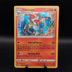 2022 Infernape Holo Rare Brilliant Stars 026/172 Pokemon Card - Image 1
