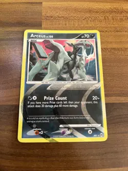 Pokemon TCG 2009 Arceus Holo Card AR1 NM - Image 1