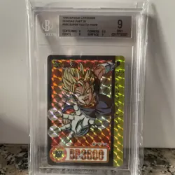 🇯🇵 Dragon Ball Card 1995 Carddass Hondan 295 Part 24 BGS 9 Mint Beckett Pop1 - Image 1