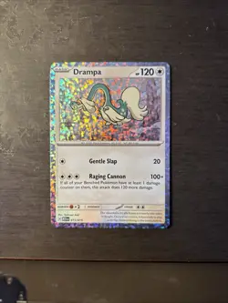 Drampa - New 2025 McDonald’s Happy Meal Pokemon Dragon Discovery Card - 015/015 - Image 1