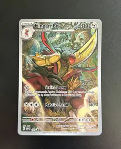 Kingambit 130 Sv: Scarlet & Violet Promo Card Holo -Pokemon TCG - NM - Image 1