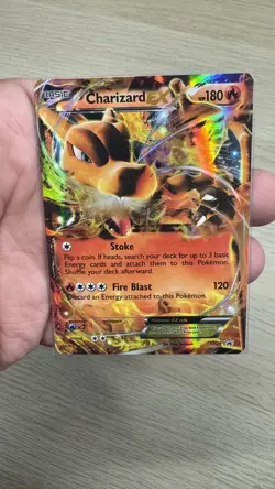 Pokemon TCG Charizard EX XY29 Ultra Rare Card XY Black Star Promos - Image 2