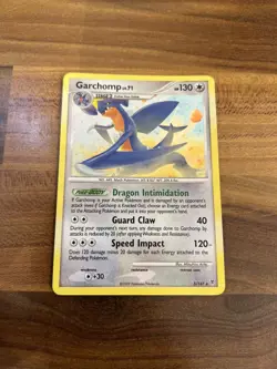 Garchomp 5/147 Holo Supreme Victors Pokemon Card 2009 LP Platinum Era - Image 1