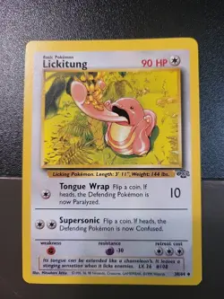 1999 Lickitung 38/64 WOTC Jungle Pokemon Card - Image 1
