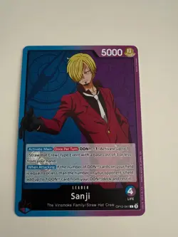 OP12-041 Sanji : Leader English One Piece TCG Card : OP12: Legacy of the Master - Image 1