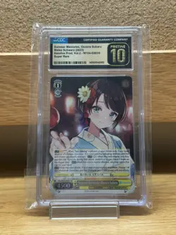 Weiss Schwarz Summer Memories Oozora Subaru Hololive Vol 2 CGC 10 Pristine Card - Image 1