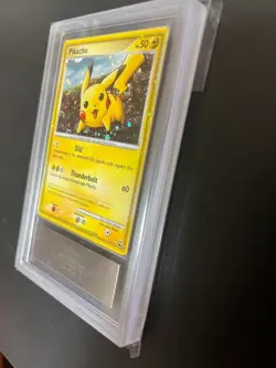 ARS 10+ Pikachu World Promo Holo Portuguese Edition 2010 Pokemon Card - Image 3