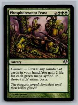 Magic The Gathering Eventide Phosphorescent Feast #72/180 MTG TCG CCG - Image 1