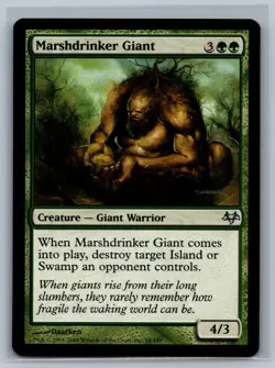 Magic The Gathering Eventide Marshdrinker Giant #69/180 MTG TCG CCG - Image 1