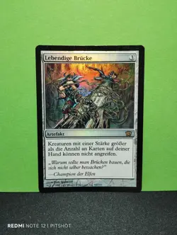 FOIL Lebendige Brucke / Ensnaring Bridge - MTG Magic - Image 1