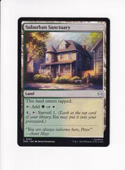 MAGIC THE GATHERING MTG MARVEL'S SPIDER-MAN SUBURBAN SANCTUARY (#2) - Image 1