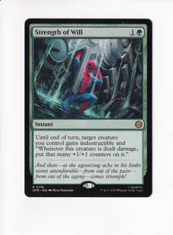 MAGIC THE GATHERING MTG MARVEL'S SPIDER-MAN STRENGTH OF WILL - Image 1
