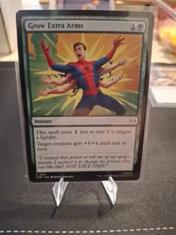 Grow Extra Arms #101 Near Mint SPM Marvel's Spider-Man Magic MTG - Image 1