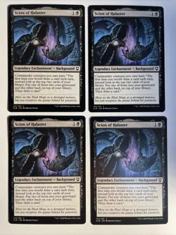 4x Baldur's Gate Scion Of Halaster NM/M Magic The Gathering Mtg - Image 1