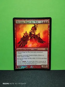 FOIL Akroma, Engel der Wut / Akroma, Angel of Fury - MTG Magic - Image 1