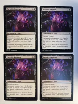 4x Baldur's Gate Parasitic Impetus NM/M Magic The Gathering Mtg - Image 1