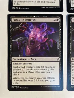 4x Baldur's Gate Parasitic Impetus NM/M Magic The Gathering Mtg - Image 2