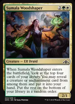 Sumala Woodshaper - Near Mint MTG Guilds of Ravnica - Image 1