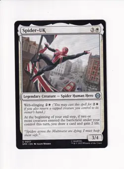 MAGIC THE GATHERING MTG MARVEL'S SPIDER-MAN SPIDER-UK (#2) - Image 1
