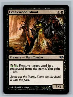Magic The Gathering Eventide Creakwood Ghoul #34/180 MTG TCG CCG - Image 1