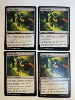 4x Baldur's Gate Thieves‘ Tools NM/M Magic The Gathering Mtg - Image 1