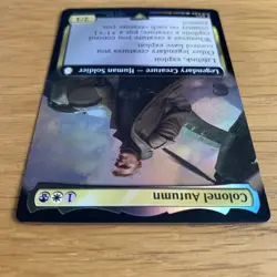 MTG Colonel Autumn (Extended Art) #411 Universes Beyond: Fallout Card Rare NM - Image 5