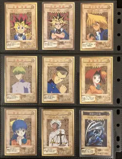 BANDAI YUGIOH CARD Complete 118+TA2 carddass vintage 1998 TOEI JAPAN Excellent - Image 2