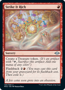 Strike It Rich Modern Horizons 2 HEAVILY PLD Red Uncommon MAGIC CARD ABUGames - Image 1