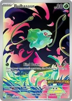 Bulbasaur Stamped Promo - Mega Evolutions - Single Card - US Seller - Sealed - Image 1