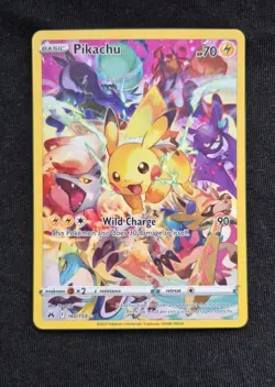 Pokemon TCG Crown Zenith Pikachu Holo Card 160/159 Secret Rare # 2 - Image 2