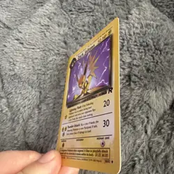 Pokemon Cards: Team Rocket 1st Edition Uncommon: Dark Jolteon 38/82 - Image 4