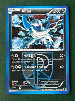 Absol #67 Plasma Freeze Holo Rare Pokemon Card 2013 LP - Image 1