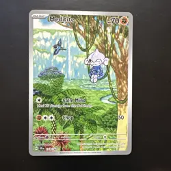 Pokemon Card Meditite 153/142 Secret Rare Scarlet Violet Stellar Crown - Image 1