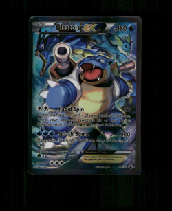Custom HOLO Blastoise Card Blastoise Ex READ DESCRIPTION BELOW - Image 1