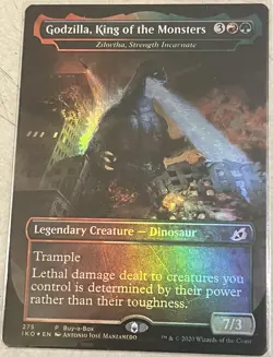 Godzilla , King of the Monsters Zilortha, Strength Incarnate BuyABox Promo Foil - Image 1