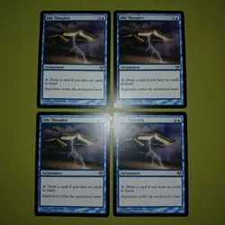 Idle Thoughts x4 Eventide 4x Playset Magic the Gathering MTG - Image 1