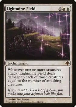 Magic the Gathering LIGHTMINE FIELD Rise of the Eldrazi #32/248 White Rare 2010 - Image 1