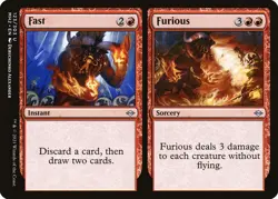 1x Fast // Furious Modern Horizons 2 MH2 Magic the Gathering MTG NM - Image 1