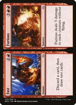 1x Fast // Furious Modern Horizons 2 MH2 Magic the Gathering MTG NM - Image 5