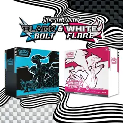 ✅IN HAND✅Pokemon TCG Black Bolt & White Flare Elite Trainer Box ETB Bundle - Image 2