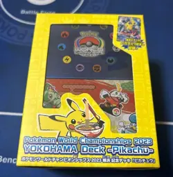 Pikachu ex 001/030 Promo Pokemon World Championships 2023 Yokohama Box - Image 1