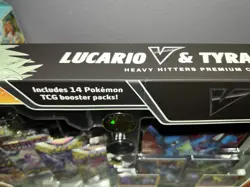 Pokemon TCG Lucario V & Tyranitar V Heavy Hitters Premium Collection NEW - Image 4